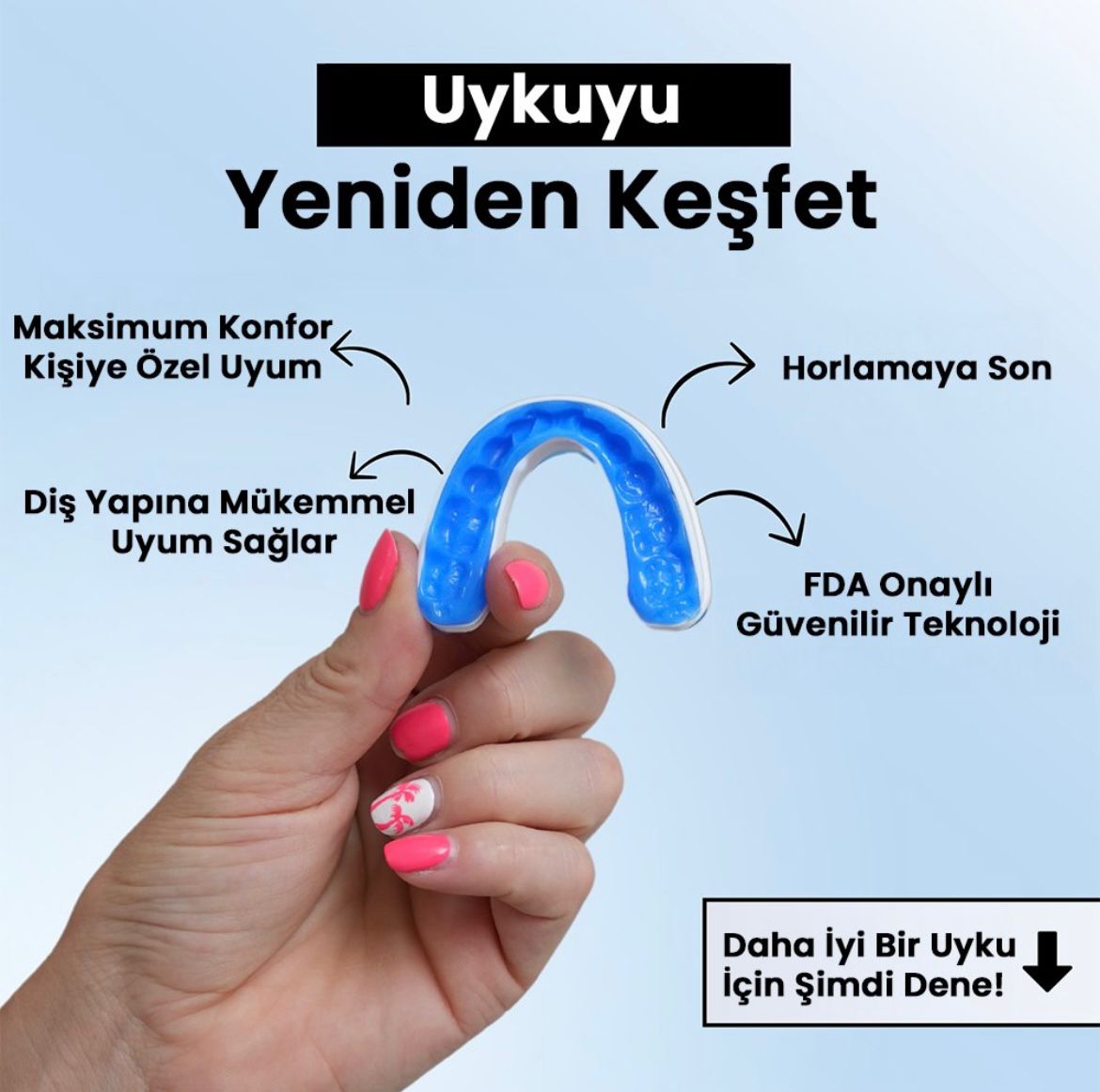 Horlama Önleyici Ağız Aparatı