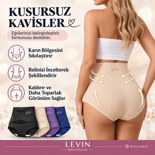 Yüksek Bel Karın Şekillendirici Külot